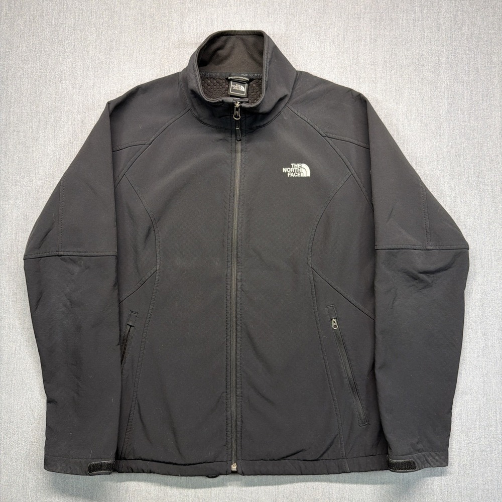 The North Face Apex Bionic Shellrock Jacket Black Womens‎ XL A4K6